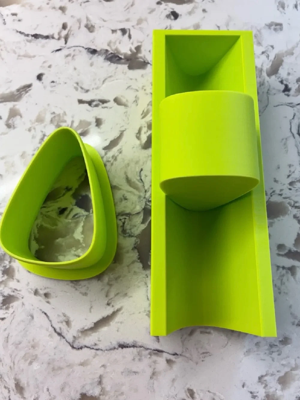 Candy Corn Cake Pop cutter and tray